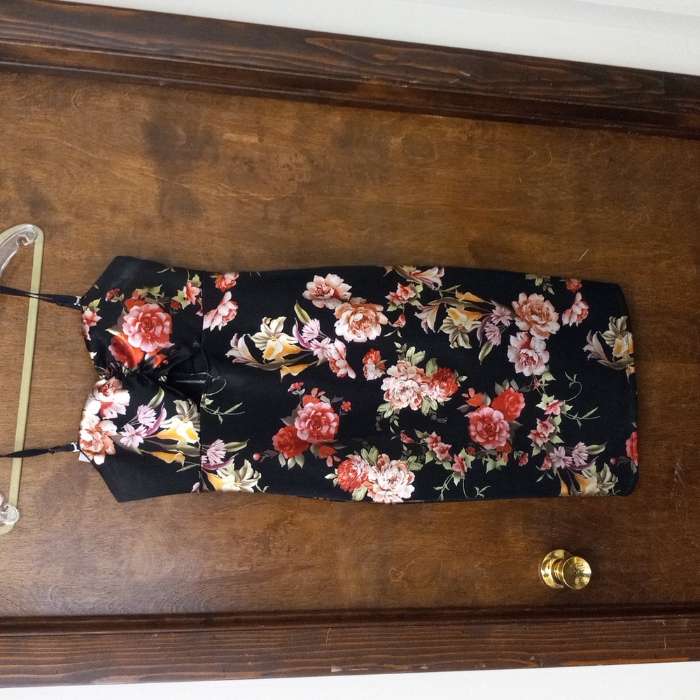 Floral cocktail dress